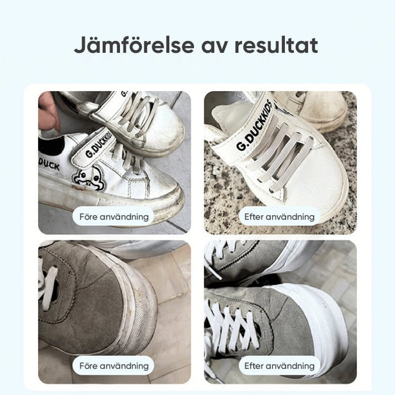 Skumrengöring för Sneakers med Inbyggd Borste