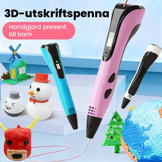 Barnens pedagogiska DIY-skapande 3D-ritningspenna