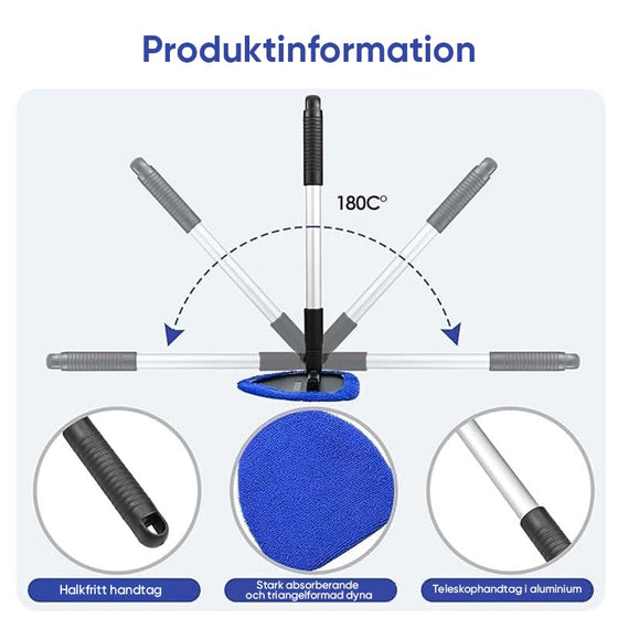 Verktyg för rengöring av vindrutan