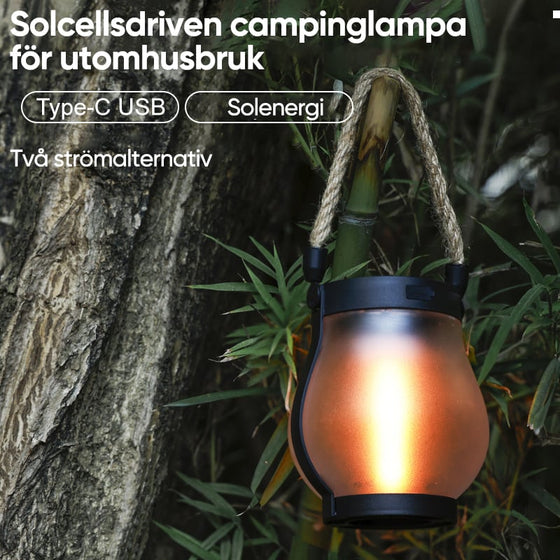 Solcellslyktor Med Hamparep