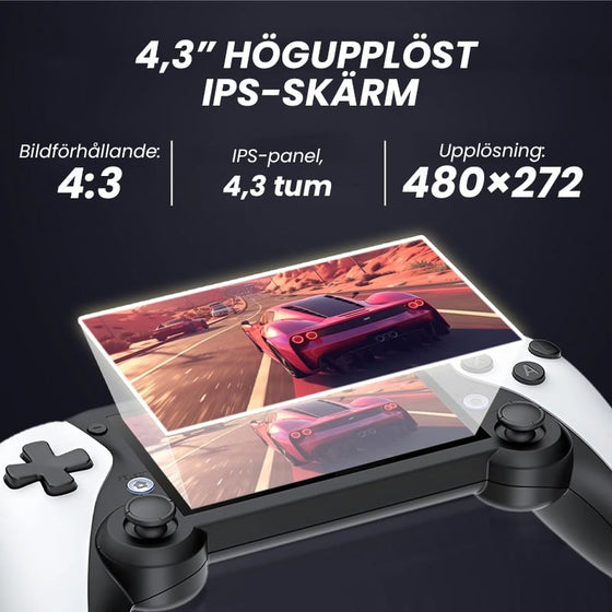 Retro Handhållen Spelkonsol