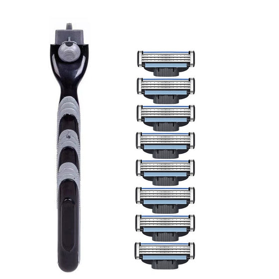 Trelagers manuell rakhyvel för män