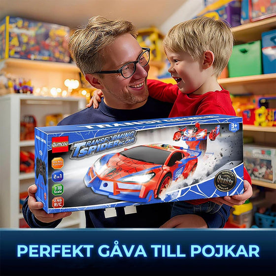 Fjärrstyrd transformerande robotbil