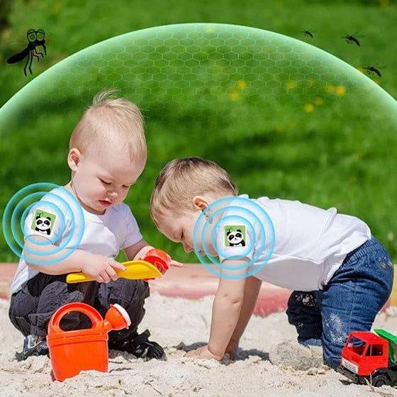 Skonsamt örtbaserat myggmedelplåster