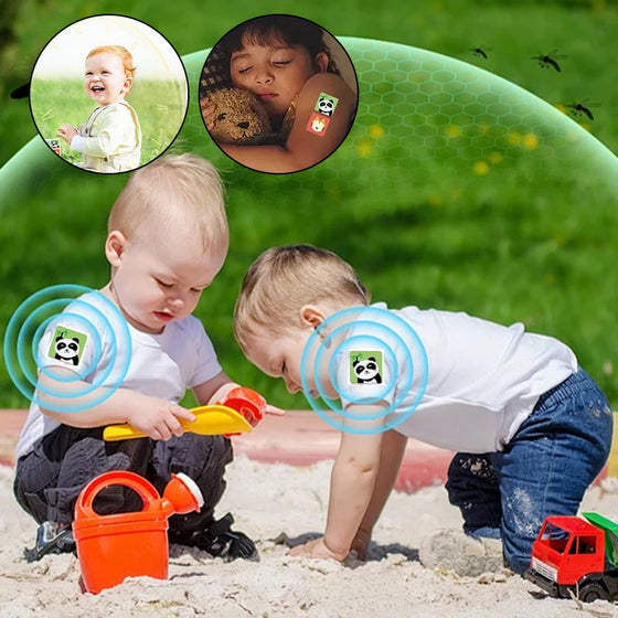 Skonsamt örtbaserat myggmedelplåster