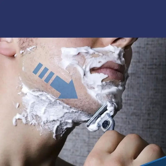 Trelagers manuell rakhyvel för män