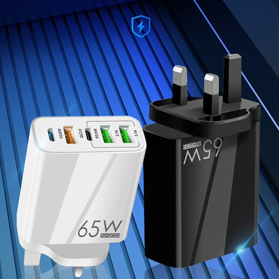 Multiportadapter 65W snabbladdare 