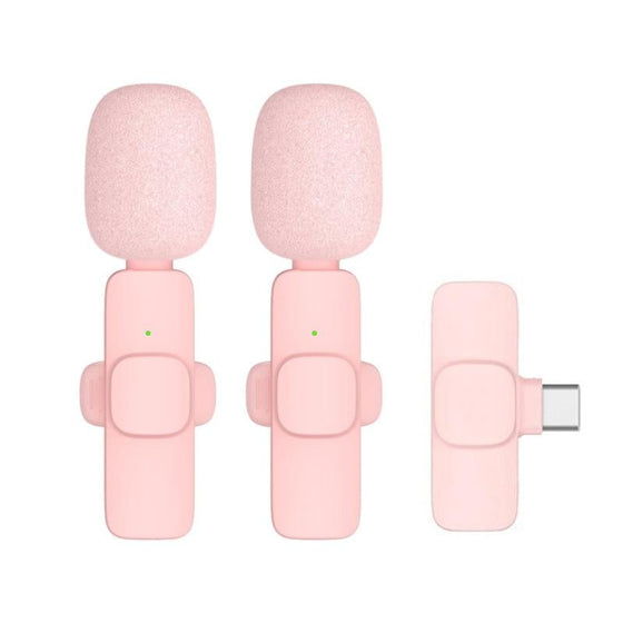 Professionell trådlös Lavalier Lapel-mikrofon