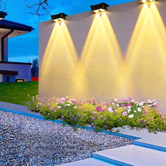 Solar Utomhus Vattentät Vägglampa