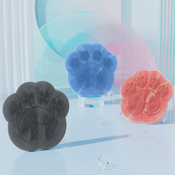 Silikonmatta för fotrengöring