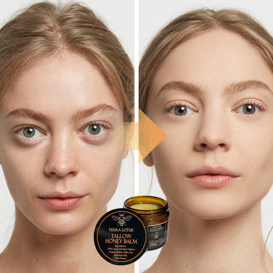 Nötkreatur Talg Bivax och Honung Ansiktskräm