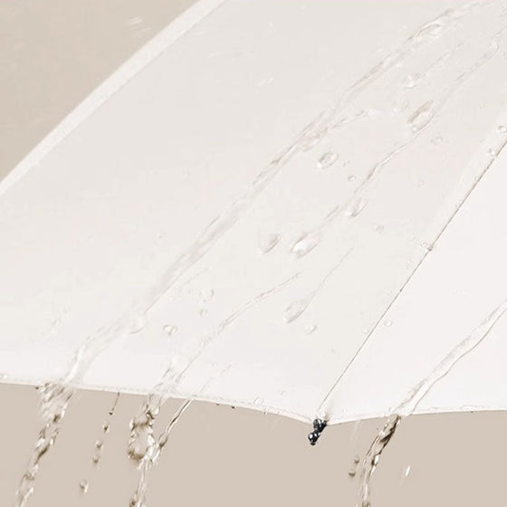 Fickparaply med sol- och regnskydd