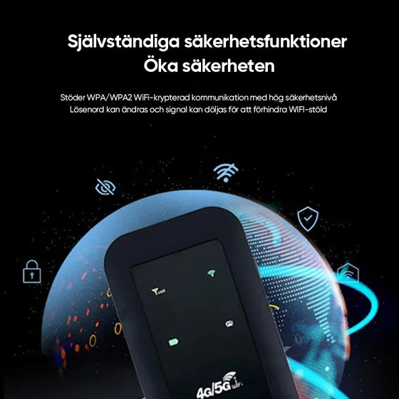 Trådlös bärbar WiFi