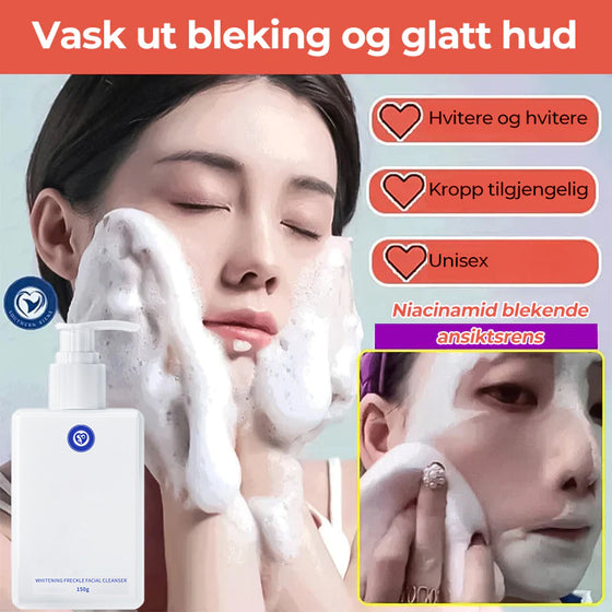 Niacinamid blekande ansiktsrengöring