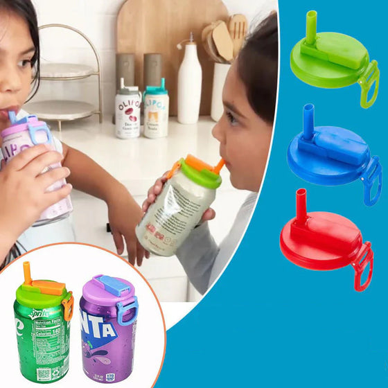 Sugrörslock för Läskburk