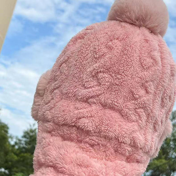 Huvudskydd med öronskydd för vinterbruk