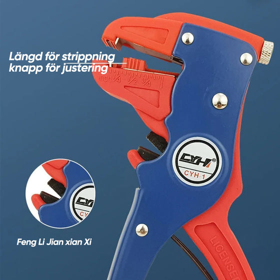 2 i 1 kabelstrippverktyg