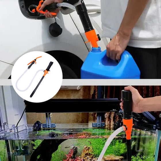 Bärbar batteridriven pump