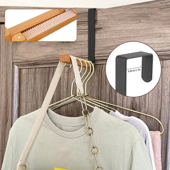 Hopfällbara träkrokar för dörrar