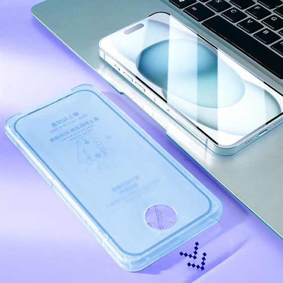 Dammfri skärmfilm för iPhone