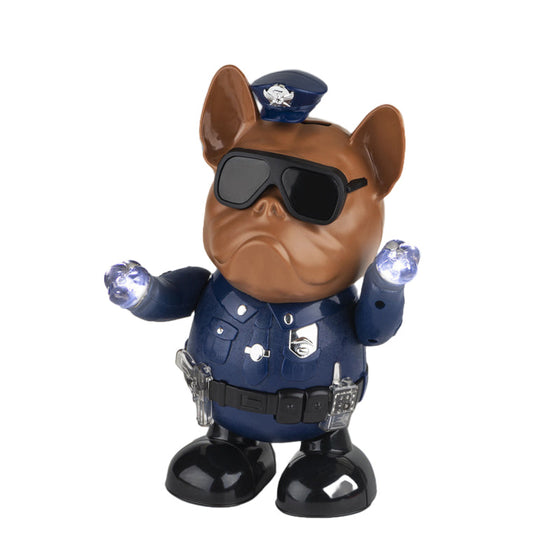 Ljus- och musikalisk dansande leksak