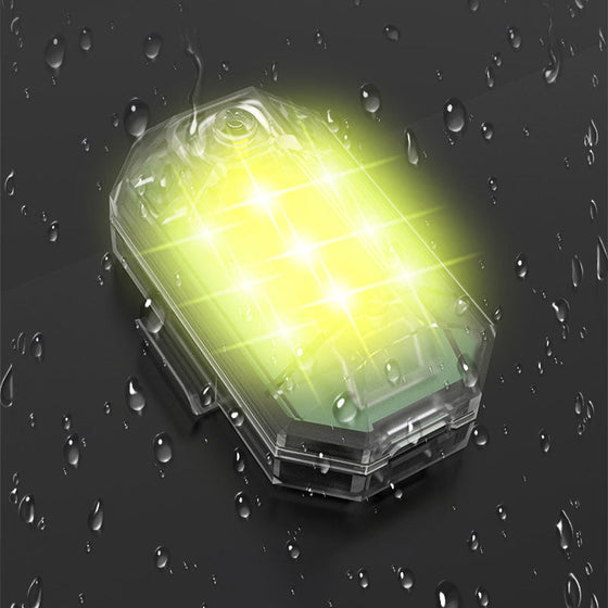 LED-strobelys för motorcyklar och cyklar