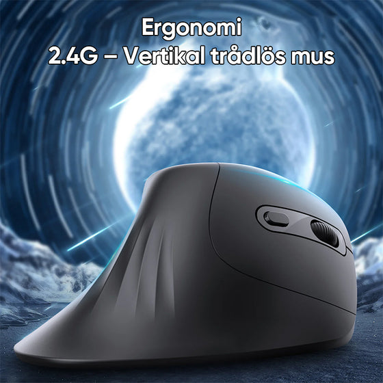 Tyst Ergonomisk Mus för handledsavlastning