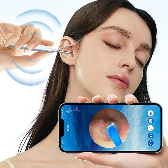 Trådlös Smart Visuell Öronrengörare