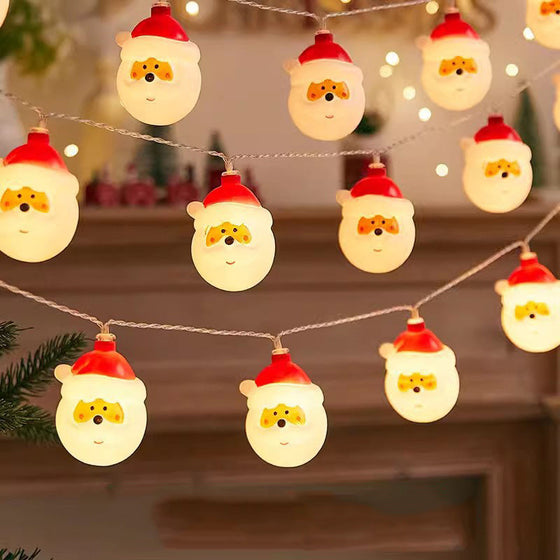 Juledekorationsljussträng