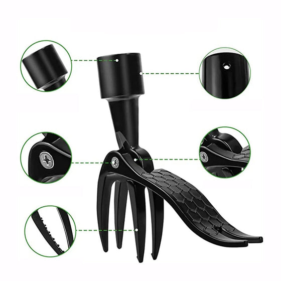 Ny löstagbar ogräsrensare