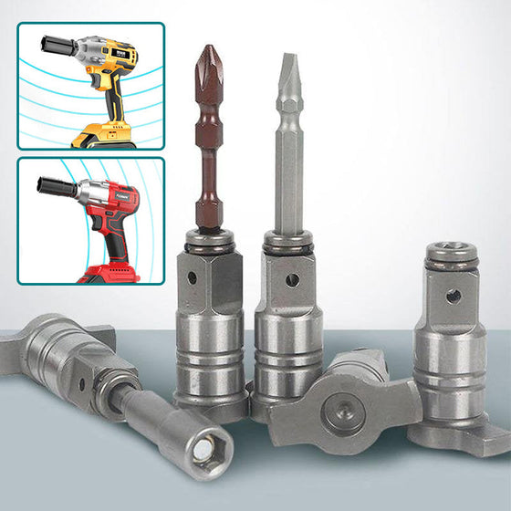 Fyra fyrkantiga hylsaxlar