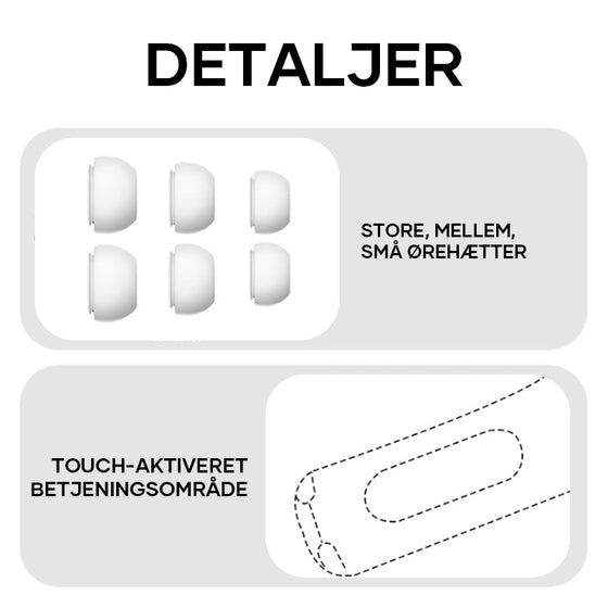 Bluetooth-öronsnäckor med brusreducering