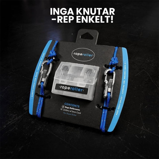 Verktyg för att spänna och sätta fast linor och rep