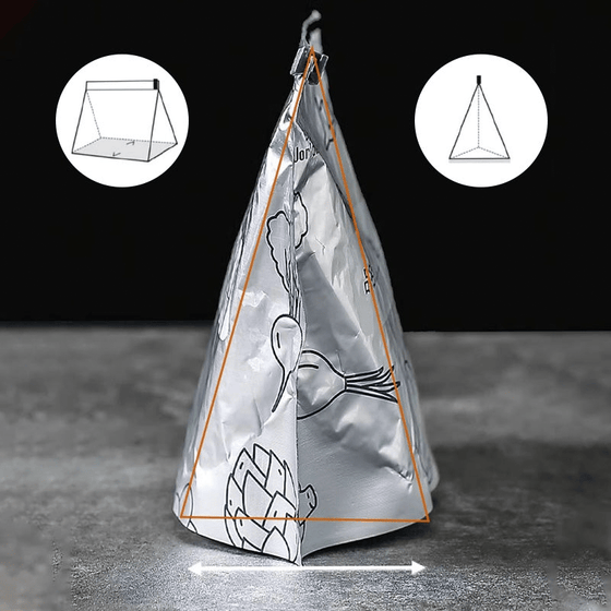 Aluminiumfolie Antibakteriell Förslutningspåse (10 st)