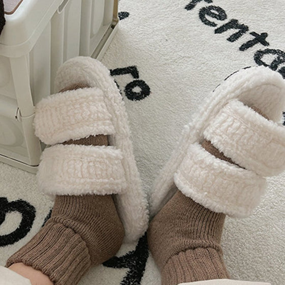 Mellanhöga ullstrumpor dam