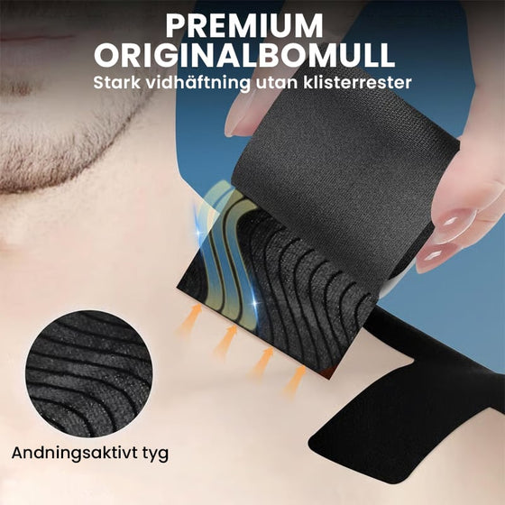 Kinesiologitejp För Smärtlindring I Axeln