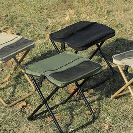 Bärbar pallstol för bergsklättring och vandring