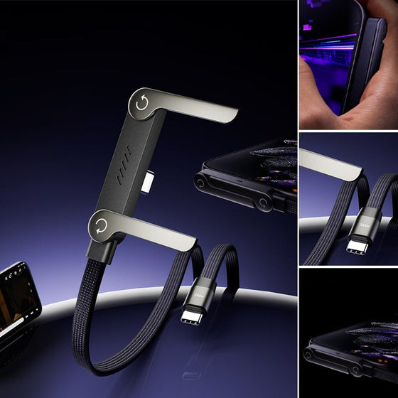 240W snabbladdningskabel för stationär data med BendPhone-tillbehör