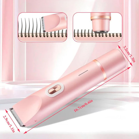 2-i-1 Elektrisk Rakapparat för Kvinnor