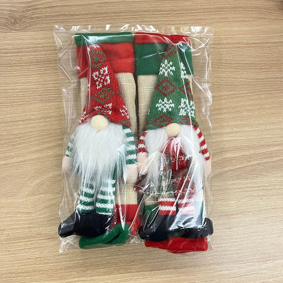 Julskylskåpets dörrhandtagsskydd