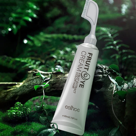 Hårfärgessens med växtextrakt