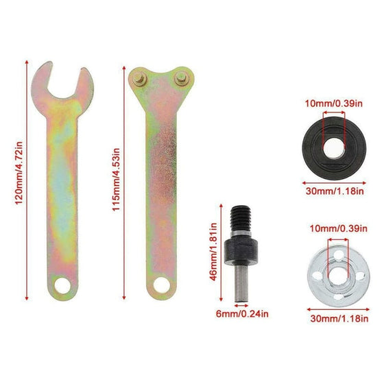 Borra-till-vinkelslip adapter