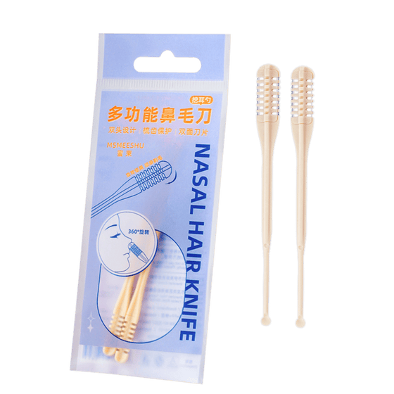 2-i-1 näshårstrimmer & öronrensare (2 stycken)