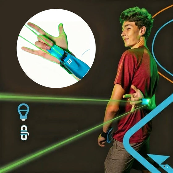 Rolig Slangbella Som Självlyser i Mörkret