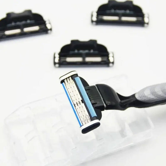 Trelagers manuell rakhyvel för män