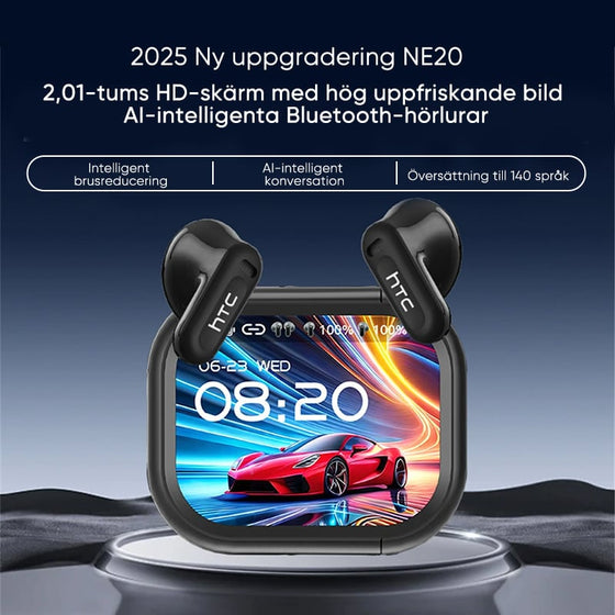 Brusreducerande hörlurar för färgskärm och översättning