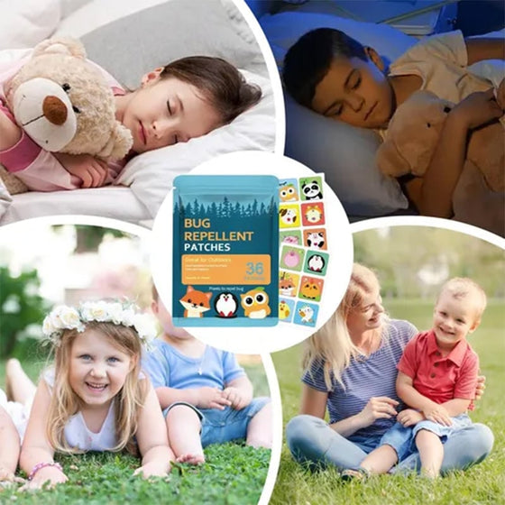 Skonsamt örtbaserat myggmedelplåster