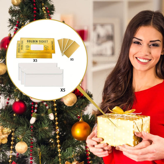 Skraplotteri Med Gyllene Lotter