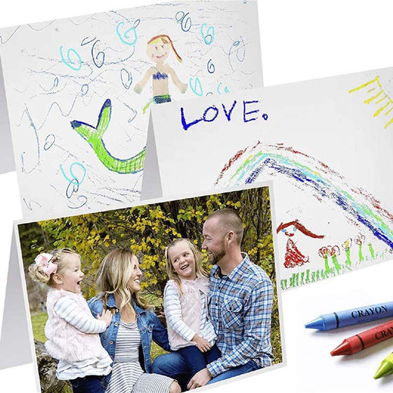 Handgjord tecknad ljudhälsningskort