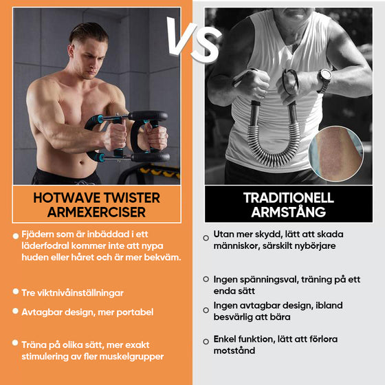 U-formad armtränare